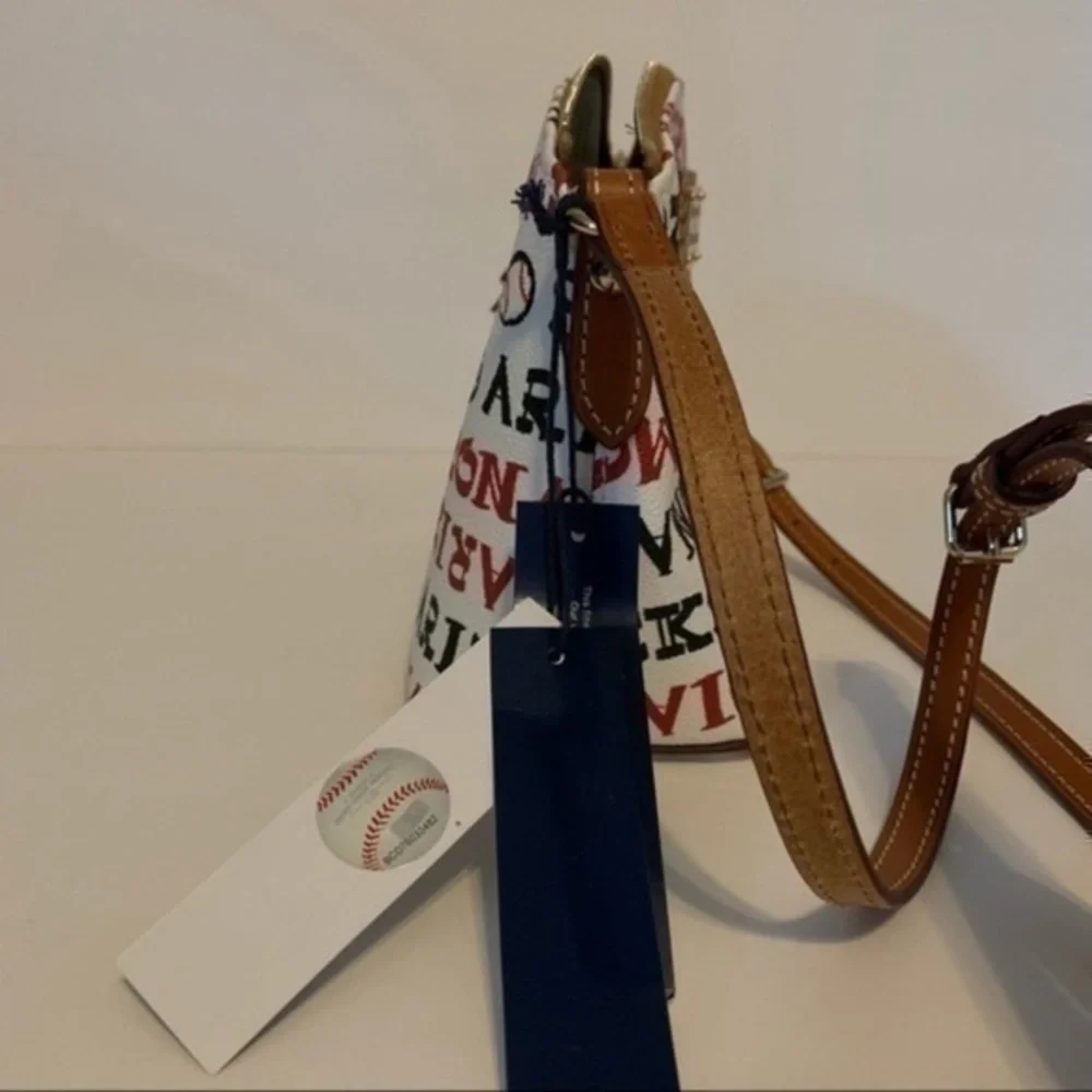 Dooney & Bourke White, Black and Brown Arizona Diamondbacks Crossbody Bag